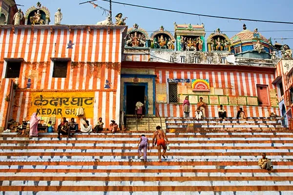 WARANASI, BODHGAYA, KHAJURAHO, DELHI, PANNA, AGRA, TAJ MAHAL