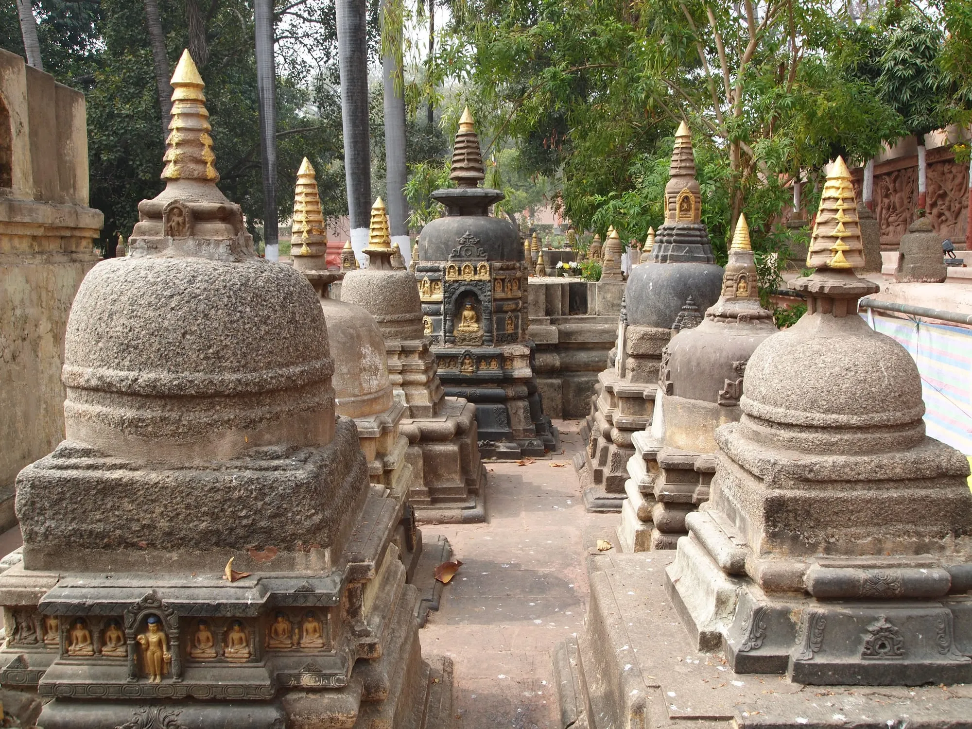 WARANASI, BODHGAYA, KHAJURAHO, DELHI, PANNA, AGRA, TAJ MAHAL